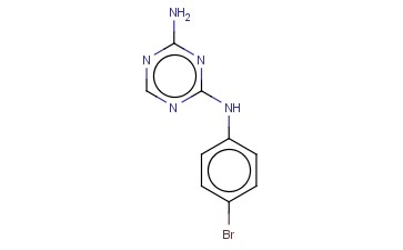 N-(4-BROMO-PHENYL)-[1,3,5]TRIAZINE-2,4-DIAMINE