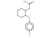 2-(2-(4-FLUOROPHENOXY)CYCLOHEXYL)ACETIC ACID