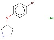 3-(4-<span class='lighter'>溴</span>苯氧基)吡咯烷<span class='lighter'>盐酸盐</span>