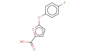 5-(4'-FLUOROPHENOXY)-<span class='lighter'>2-FUROIC</span> ACID