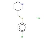 3-(4-CHLORO-PHENYLSULFANYLMETHYL)-PIPERIDINE HYDROCHLORIDE
