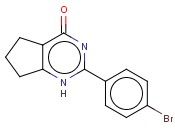 4H-CYCLOPENTAPYRIMIDIN-4-ONE, 2-(4-BROMOPHENYL)-1,5,6,7-TETRAHYDRO-