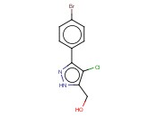 (3-(4-BROMOPHENYL)-4-CHLORO-1H-PYRAZOL-5-YL)METHANOL