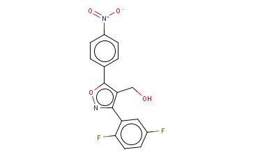3-(2,5-DIFLUOROPHENYL)-5-(4-NITROPHENYL)-4-ISOXAZOLEMETHANOL