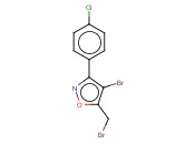 4-BROMO-5-BROMOMETHYL-3-(4-CHLOROPHENYL)ISOXAZOLE