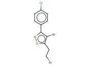 4-BROMO-5-(2-BROMOETHYL)-3-(4-CHLOROPHENYL)ISOXAZOLE