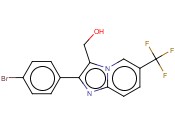 2-(4-BROMOPHENYL)-6-(TRIFLUOROMETHYL)IMIDAZO[1,2-A]PYRIDINE-3-METHANOL