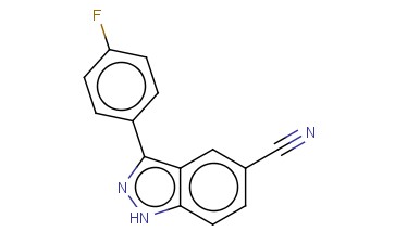 3-(4-<span class='lighter'>氟</span>苯基)-1H-吲唑-5-<span class='lighter'>甲</span><span class='lighter'>腈</span>
