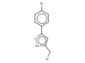 5-(BROMOMETHYL)-3-(4-BROMOPHENYL)-1H-PYRAZOLE