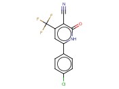 3-CYANO-4-TRIFLUOROMETHYL-6-(4'-CHLOROPHENYL)-PYRIDINE-2-ONE