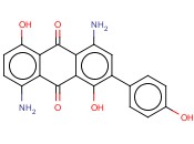 4,8-二氨基-1,5-二羟基-2-(4-羟苯基)<span class='lighter'>蒽</span><span class='lighter'>醌</span>