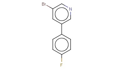 3-溴-5-(4-<span class='lighter'>氟</span>苯基)<span class='lighter'>吡啶</span>