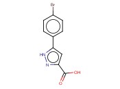 3-(4-<span class='lighter'>溴</span>苯基)-1H-<span class='lighter'>吡唑</span>-5-羧酸