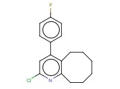 2-CHLORO-4-(4-FLUOROPHENYL)-5,6,7,8,9,10-HEXAHYDROCYCLOOCTA[B]PYRIDINE