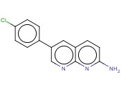 6-(4-CHLOROPHENYL)-1,8-NAPHTHYRIDIN-2-AMINE