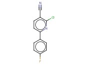 2-氯-6-(4-<span class='lighter'>氟</span>苯基)<span class='lighter'>烟酸</span>腈