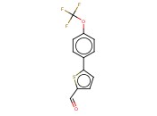 5-[4-(TRIFLUOROMETHOXY)PHENYL]THIOPHENE-2-CARBALDEHYDE