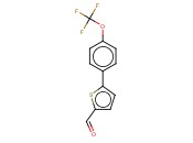 5-[4-(<span class='lighter'>TRIFLUOROMETHOXY</span>)PHENYL]THIOPHENE-2-CARBALDEHYDE