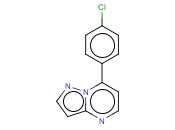 7-(4-CHLOROPHENYL)PYRAZOLO[1,5-A]PYRIMIDINE