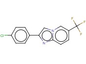 2-(4-CHLOROPHENYL)-6-(TRIFLUOROMETHYL)IMIDAZO[1,2-A]PYRIDINE