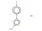 4-(4-CHLOROPHENYL)-1,3-THIAZOL-2-AMINE <span class='lighter'>HYDROBROMIDE</span>