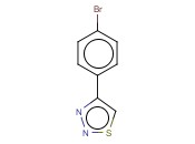 4-(4-<span class='lighter'>溴</span>苯基)-1,2,3-噻<span class='lighter'>二</span>唑