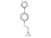 4-[4-(环氧乙烷-2-基甲氧基)苯基]-1,2,3-噻二唑