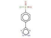 4-(2H-<span class='lighter'>TETRAZOL-5-YL</span>)BENZENESULFONYL CHLORIDE