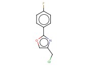 4-(CHLOROMETHYL)-2-(4-FLUOROPHENYL)-1,3-OXAZOLE