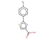 2-(4-<span class='lighter'>BROMO</span>-PHENYL)-THIAZOLE-4-<span class='lighter'>CARBOXYLIC</span> ACID