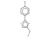 2-(4-BROMOPHENYL)-4-(CHLOROMETHYL)-1,3-THIAZOLE