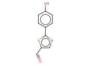 2-(4-HYDROXYPHENYL)-1,3-THIAZOLE-5-CARBALDEHYDE