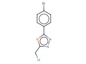 2-(4-BROMOPHENYL)-5-(CHLOROMETHYL)-1,3,4-OXADIAZOLE