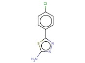 2-氨基-5-(4-氯苯基)-1,3,4-噻二唑