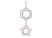 2-(4-CHLOROPHENYL)-1,3,4-<span class='lighter'>OXADIAZOLE</span>