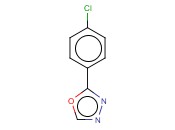 2-(4-CHLOROPHENYL)-<span class='lighter'>1,3,4-OXADIAZOLE</span>