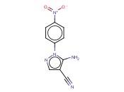 5-Amino-1-(4-nitrophenyl)pyrazole-4-carbonitrile