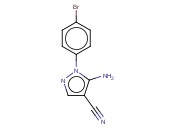 5 -氨基- 1 -（4 -<span class='lighter'>溴</span>苯基）- 1H -<span class='lighter'>吡唑</span>-4-甲腈