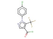 1-(4-氯苯基)-5-(<span class='lighter'>三</span><span class='lighter'>氟</span><span class='lighter'>甲基</span>)-1H-吡唑-4-羰<span class='lighter'>酰</span><span class='lighter'>氯</span>