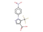 1-(4-<span class='lighter'>硝基苯</span>)-5-(三<span class='lighter'>氟</span>甲基)-1H-吡唑-4-羰酸