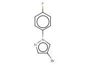 4-<span class='lighter'>溴</span>-1-(4-氟苯基)<span class='lighter'>吡唑</span>