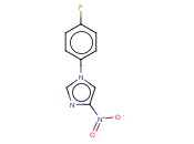 1-(4-<span class='lighter'>FLUOROPHENYL</span>)-4-NITRO-1H-IMIDAZOLE