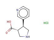 (+/-)-TRANS-4-(3-PYRIDINYL)-PYRROLIDINE-3-CARBOXYLIC ACID HYDROCHLORIDE