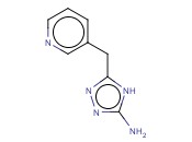 5-(<span class='lighter'>吡啶</span>-3-<span class='lighter'>基</span><span class='lighter'>甲基</span>)-4H-1,2,4-<span class='lighter'>三</span>唑-3-胺