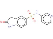 2-OXO-2,3-DIHYDRO-1H-INDOLE-5-SULFONIC ACID PYRIDIN-3-YLAMIDE