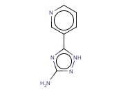 5-(<span class='lighter'>吡啶</span>-3-基)-4H-1,2,4-三唑-3-<span class='lighter'>胺</span>