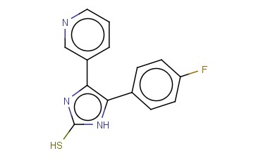 5-(4-FLUORO-PHENYL)-4-PYRIDIN-3-YL-1H-IMIDAZOLE-2-THIOL