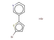 3-(5-BROMO-THIOPHEN-2-YL)-PYRIDINE <span class='lighter'>HYDROBROMIDE</span>