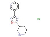 3-(5-Piperidin-3-yl-1,2,4-oxadiazol-3-yl)pyridine hydrochloride