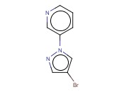 3-(4-<span class='lighter'>溴</span><span class='lighter'>吡唑</span>-1-基)吡啶